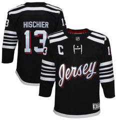 NHL Nico Hischier New Jersey Devils Youth 2021/22 Alternate Premier Player Jersey