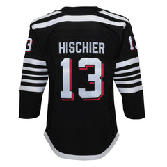 NHL Nico Hischier New Jersey Devils Youth 2021/22 Alternate Premier Player Jersey