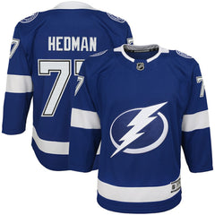 NHL Victor Hedman Tampa Bay Lightning Youth Home Premier Player Jersey