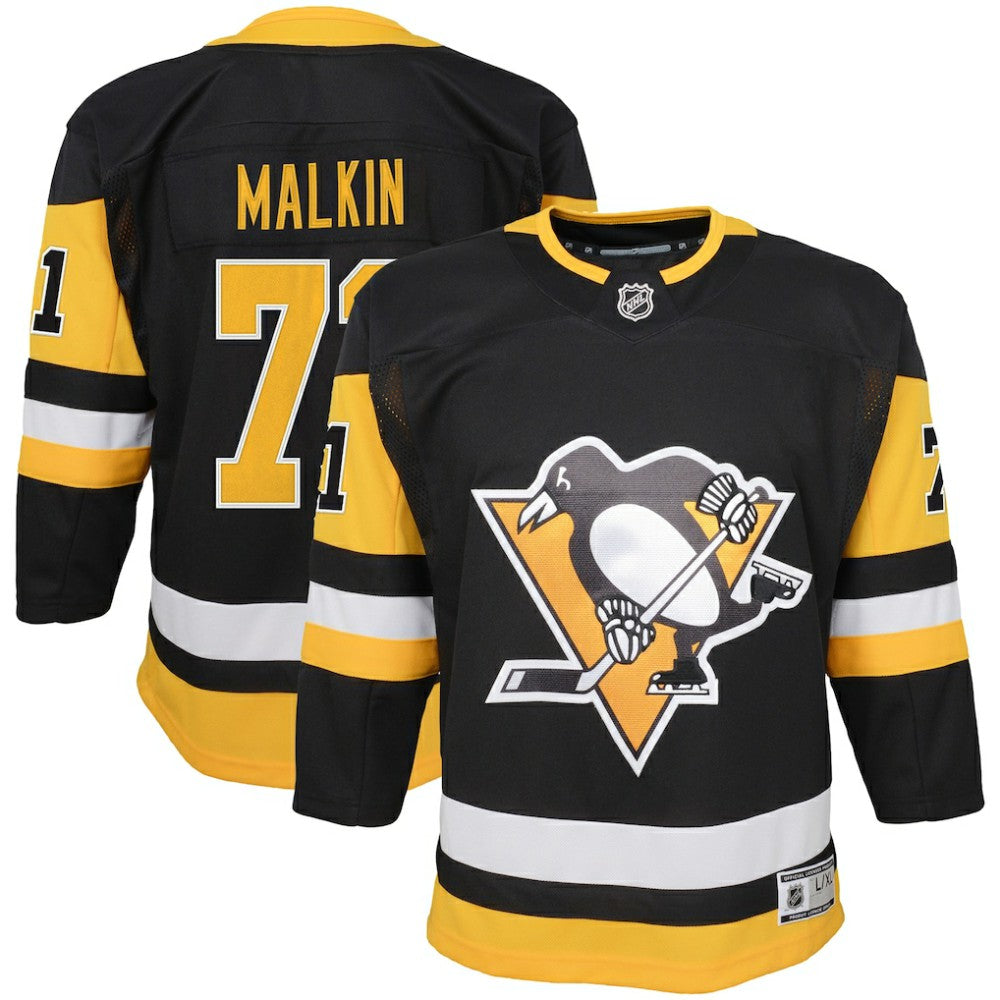 NHL Evgeni Malkin Pittsburgh Penguins Youth Home Premier Player Jersey