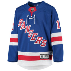 NHL Alexis Lafreniere New York Rangers Youth Home Premier Player Jersey
