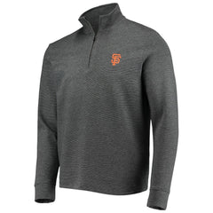 Charcoal San Francisco Giants Vineyard Vines Saltwater Quarter-Zip Jacket