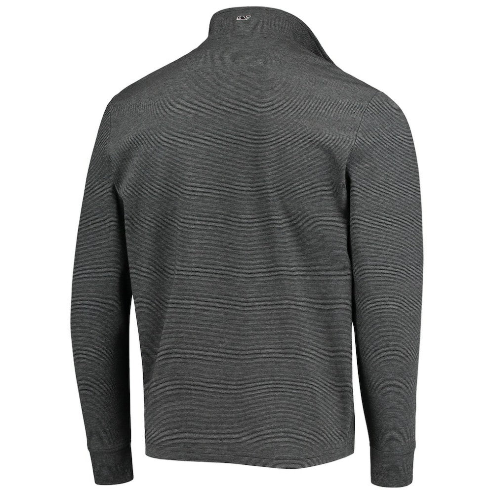 Charcoal San Francisco Giants Vineyard Vines Saltwater Quarter-Zip Jacket