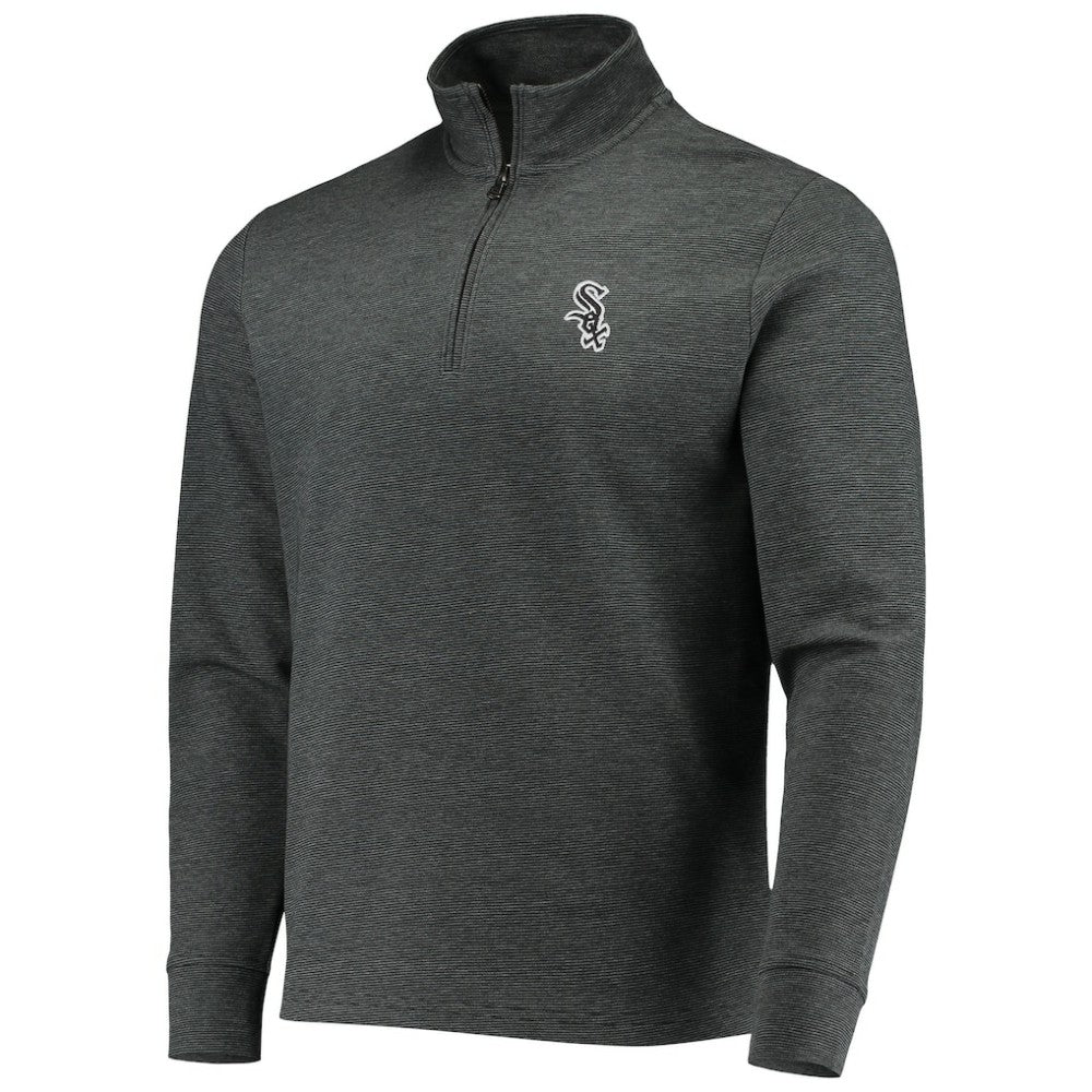 Charcoal Chicago White Sox Vineyard Vines Saltwater Quarter-Zip Jacket
