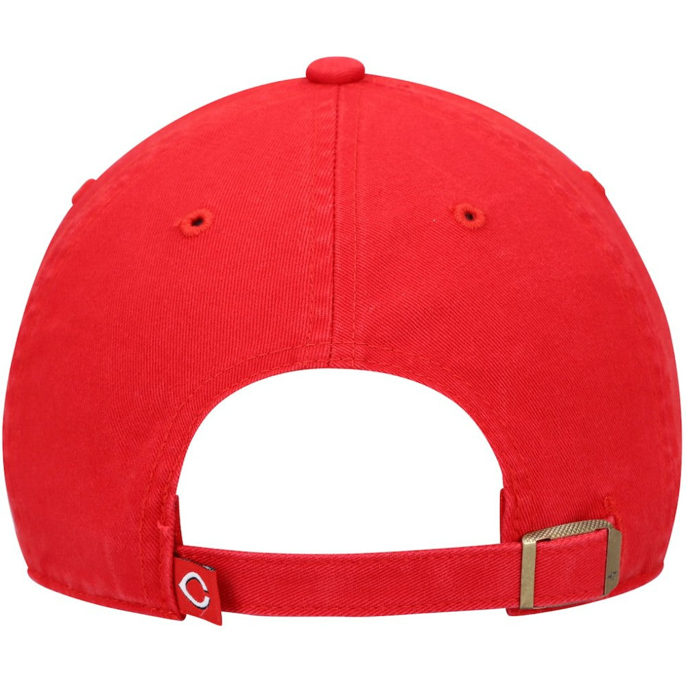 Red Cincinnati Reds '47 Youth Team Logo Clean Up Adjustable Hat