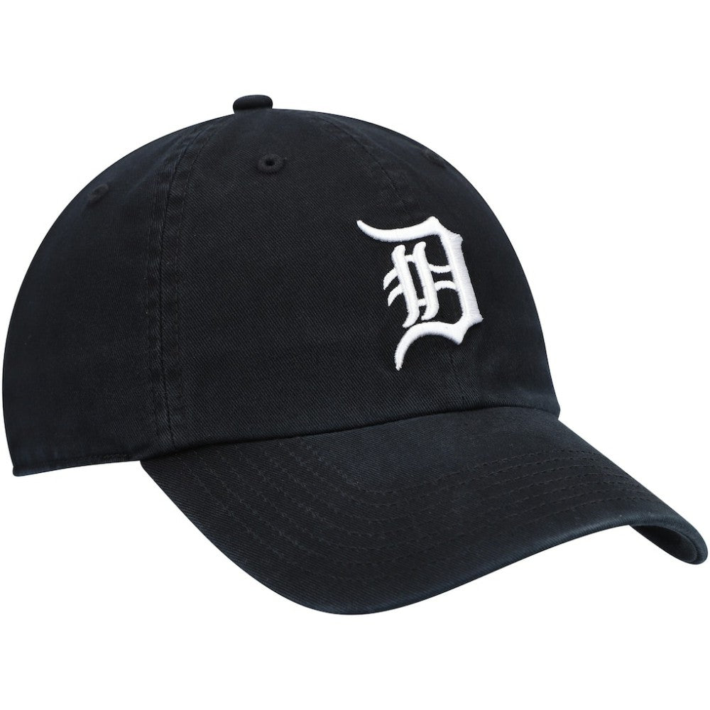 Black Detroit Tigers '47 Youth Team Logo Clean Up Adjustable Hat