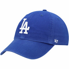 Royal Los Angeles Dodgers '47 Youth Team Logo Clean Up Adjustable Hat