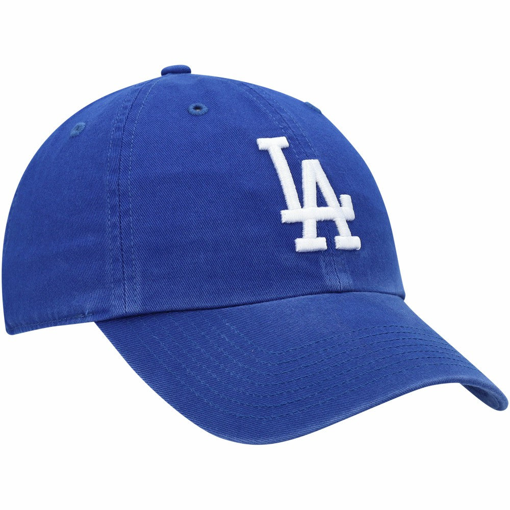Royal Los Angeles Dodgers '47 Youth Team Logo Clean Up Adjustable Hat