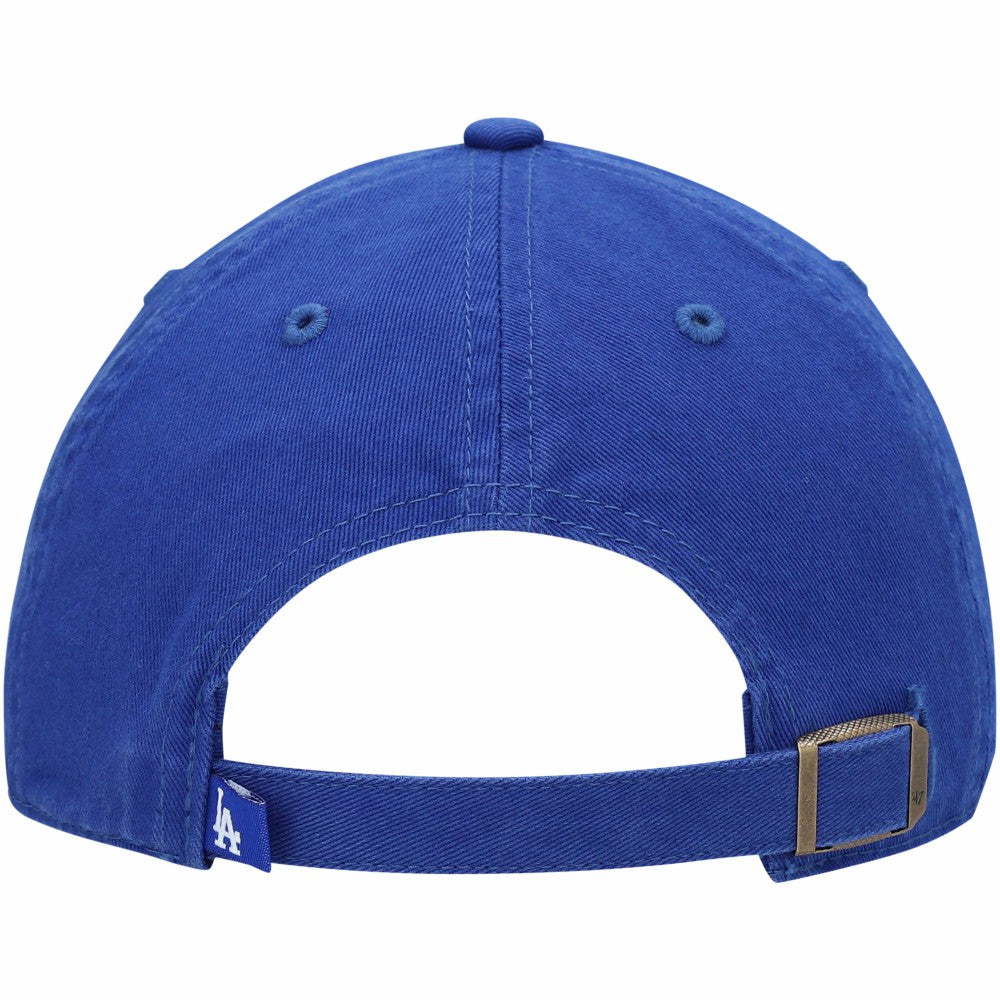 Royal Los Angeles Dodgers '47 Youth Team Logo Clean Up Adjustable Hat