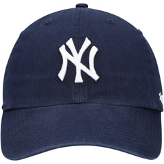 Navy New York Yankees '47 Youth Team Logo Clean Up Adjustable Hat