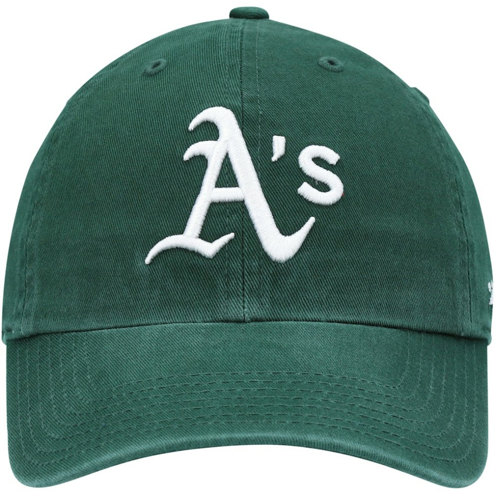 Green Athletics '47 Youth Team Logo Clean Up Adjustable Hat