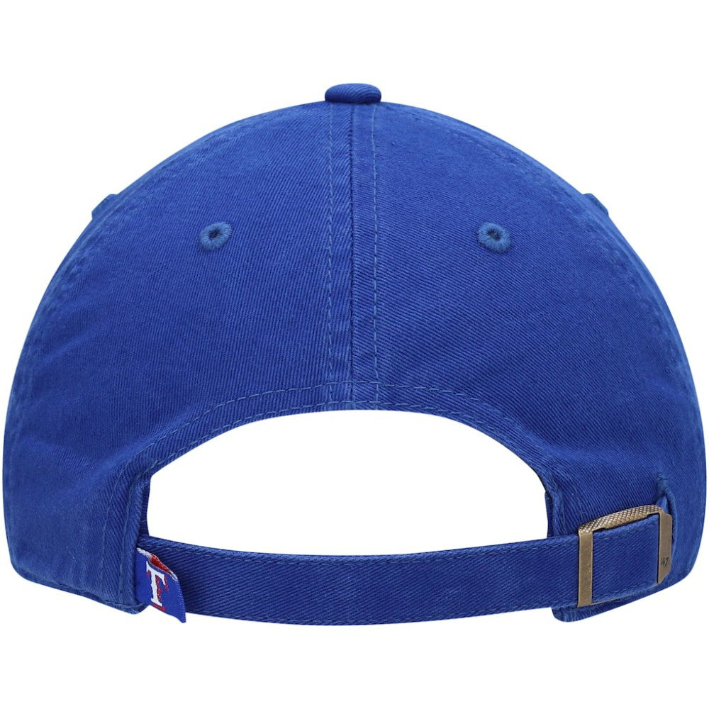 Royal Texas Rangers '47 Youth Team Logo Clean Up Adjustable Hat
