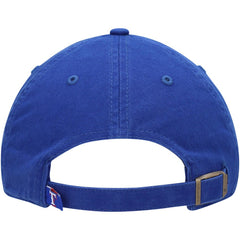 Royal Texas Rangers '47 Youth Team Logo Clean Up Adjustable Hat