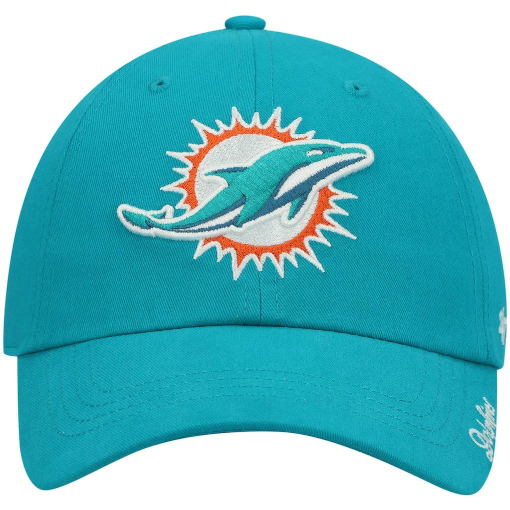 '47 Women's Miata Clean Up Primary Adjustable Hat - Miami Dolphins Hats