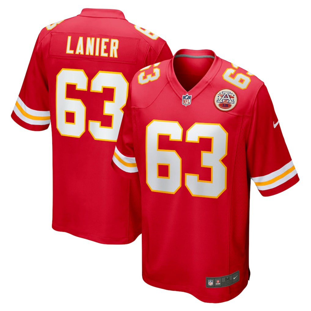Willie Lanier  Retired Player Jersey - Kansas City Chiefs Jerseys