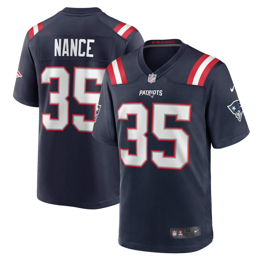 Jim Nance  Retired Player Jersey - New England Patriots Jerseys
