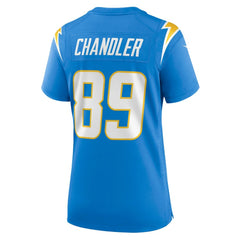 Wes Chandler  Women's Retired Player Jersey - Los Angeles Chargers Jerseys