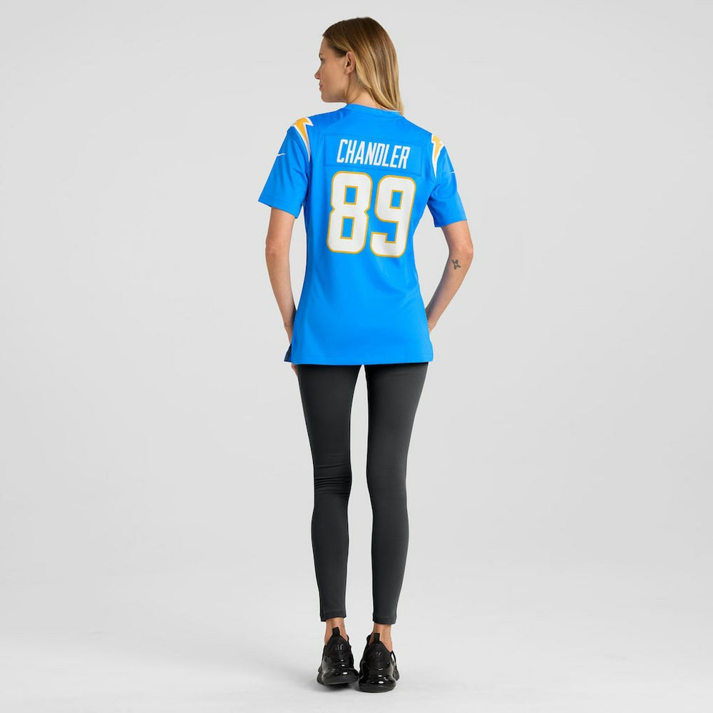 Wes Chandler  Women's Retired Player Jersey - Los Angeles Chargers Jerseys