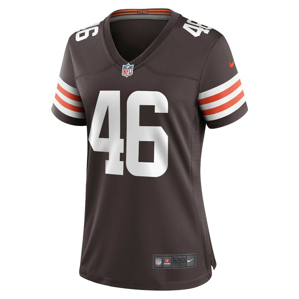 Don Fleming  Women's Retired Player Jersey - Cleveland Browns Jerseys
