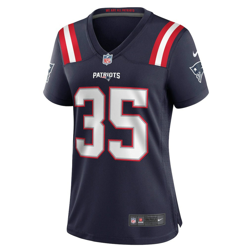 Jim Nance  Women's Retired Player Jersey - New England Patriots Jerseys