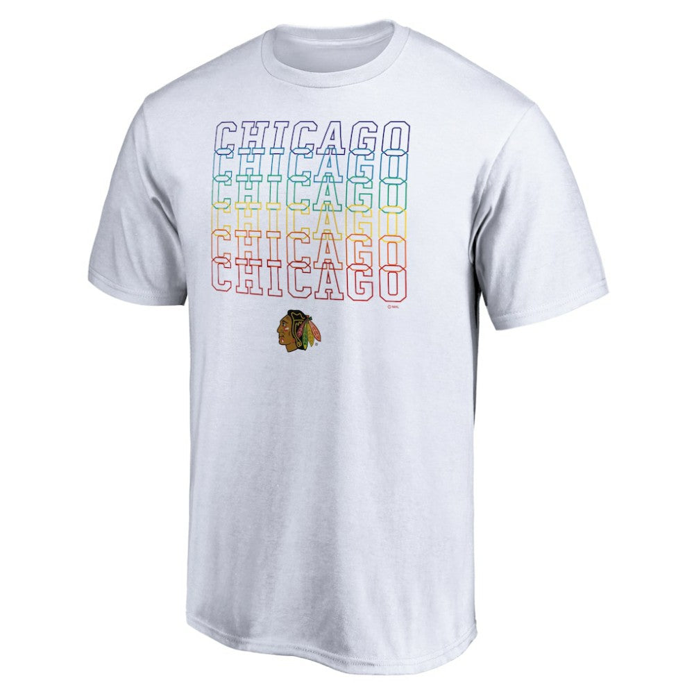NHL Chicago Blackhawks City Pride T-Shirt