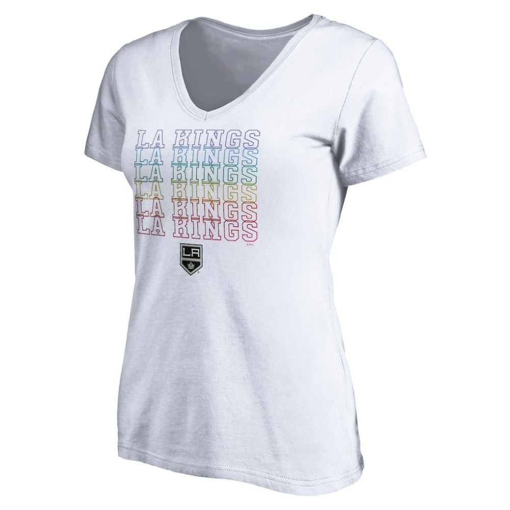 NHL Los Angeles Kings Women's City Pride V-Neck T-Shirt