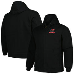 Dunbrooke Big & Tall Dakota Canvas Hoodie Full-Zip Jacket - Tampa Bay Buccaneers Hoodies
