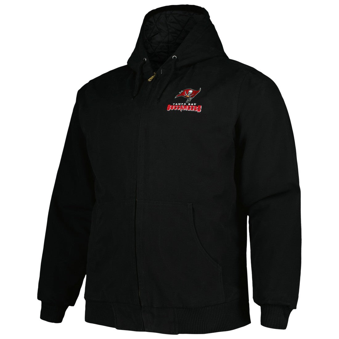 Dunbrooke Big & Tall Dakota Canvas Hoodie Full-Zip Jacket - Tampa Bay Buccaneers Hoodies