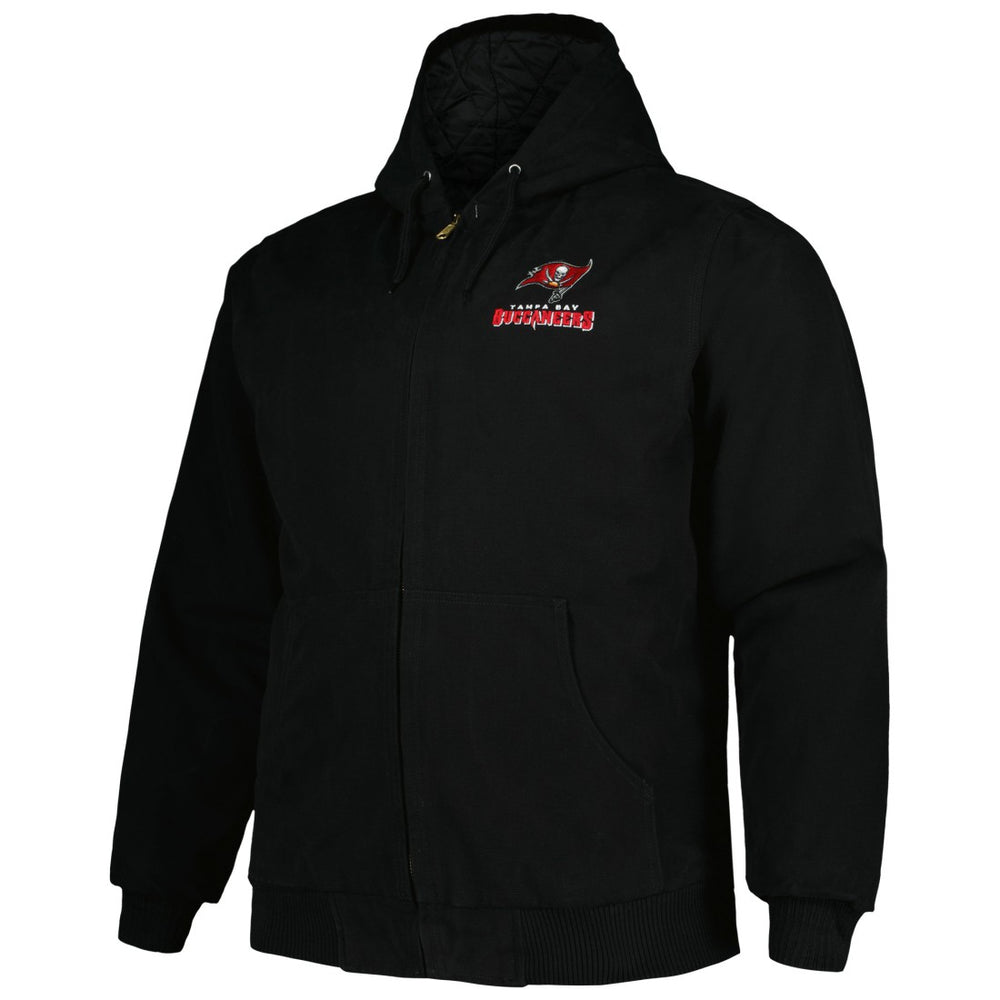 Dunbrooke Big & Tall Dakota Canvas Hoodie Full-Zip Jacket - Tampa Bay Buccaneers Hoodies