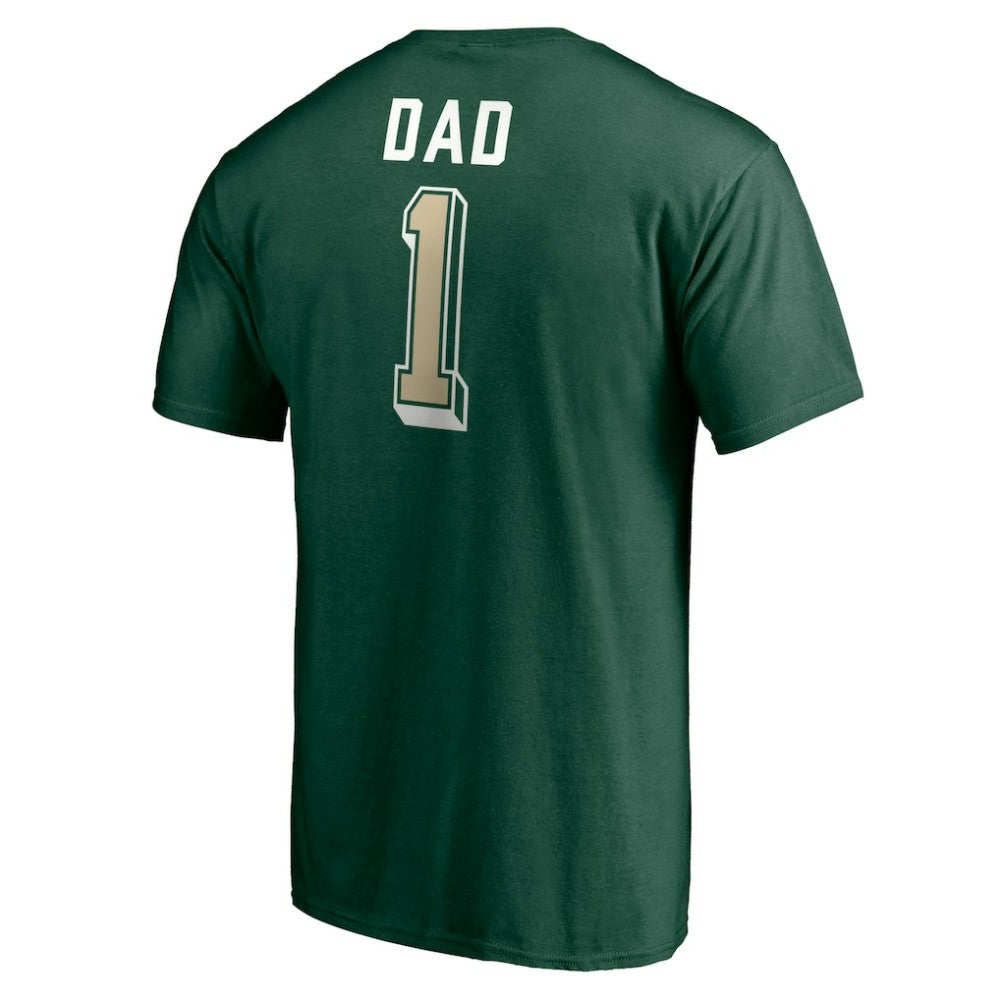 NHL Minnesota Wild Number One Dad Logo T-Shirt
