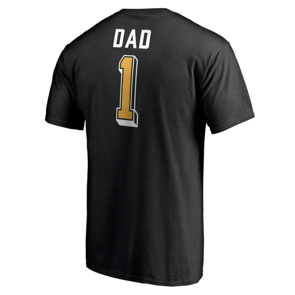 NHL Pittsburgh Penguins Number One Dad Logo T-Shirt
