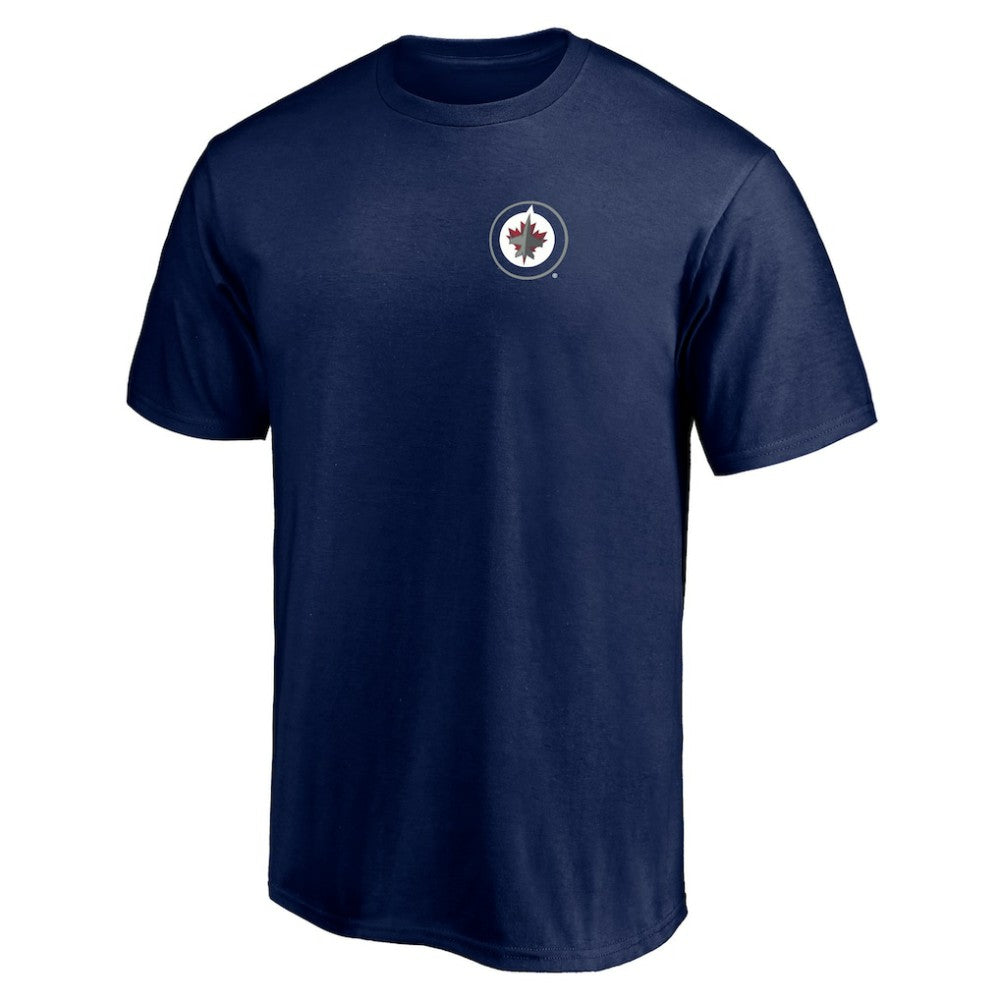 NHL Winnipeg Jets Number One Dad Logo T-Shirt