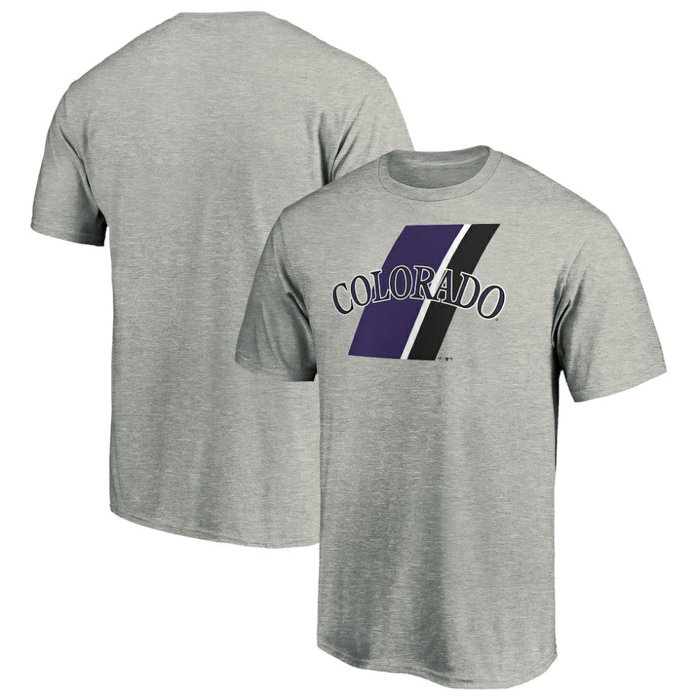 Heathered Gray Colorado Rockies Team Prep T-Shirt