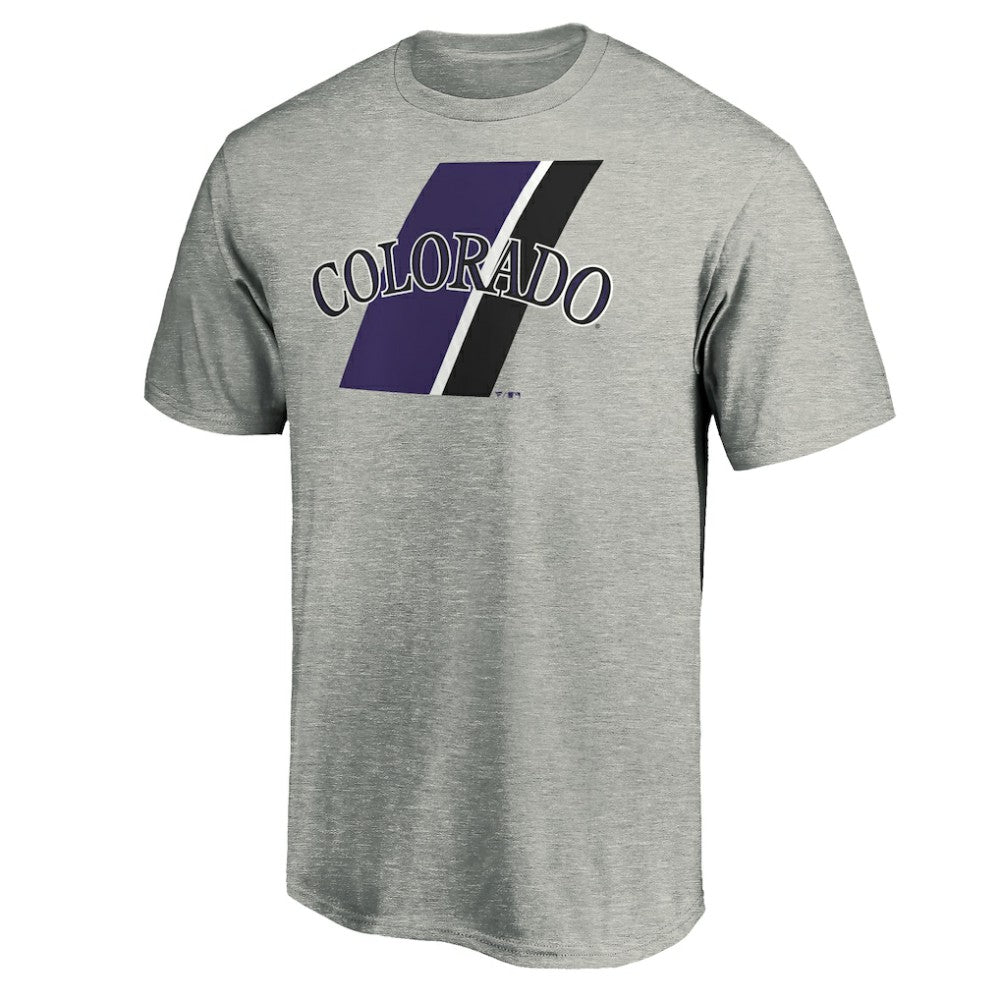 Heathered Gray Colorado Rockies Team Prep T-Shirt