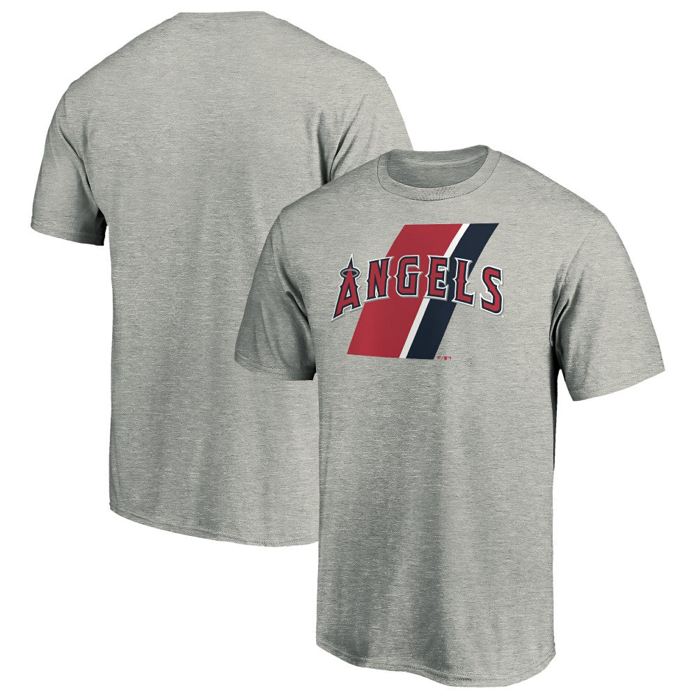 Heathered Gray Los Angeles Angels Team Prep T-Shirt
