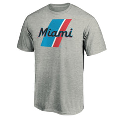 Heathered Gray Miami Marlins Team Prep T-Shirt