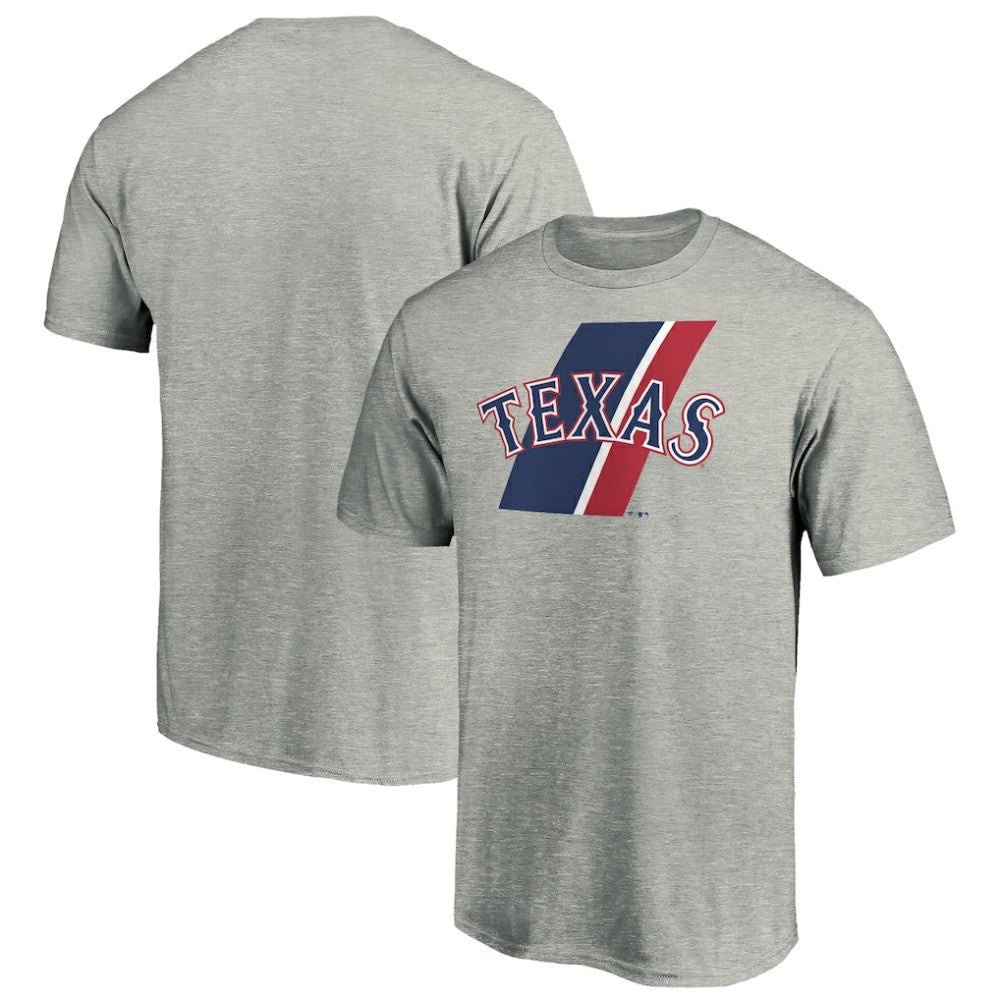 Heathered Gray Texas Rangers Team Prep T-Shirt