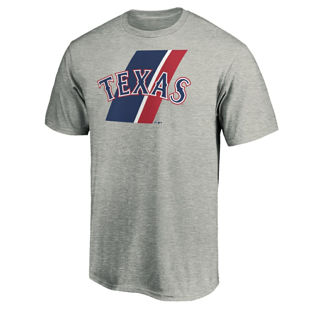 Heathered Gray Texas Rangers Team Prep T-Shirt