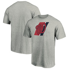 Heathered Gray Washington Nationals Team Prep T-Shirt