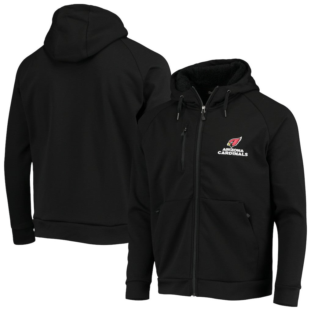 Dunbrooke Shag Tri-Blend Full-Zip Raglan Hoodie - Arizona Cardinals Hoodies