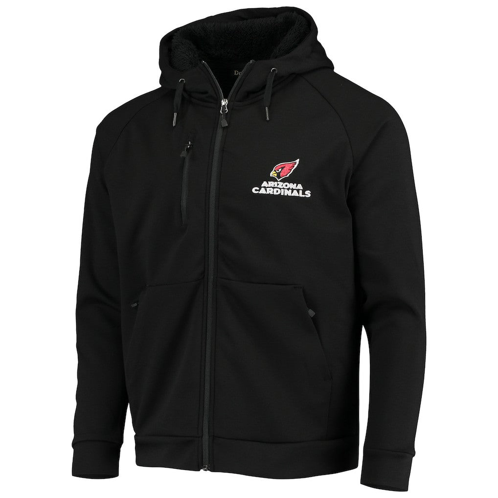 Dunbrooke Shag Tri-Blend Full-Zip Raglan Hoodie - Arizona Cardinals Hoodies