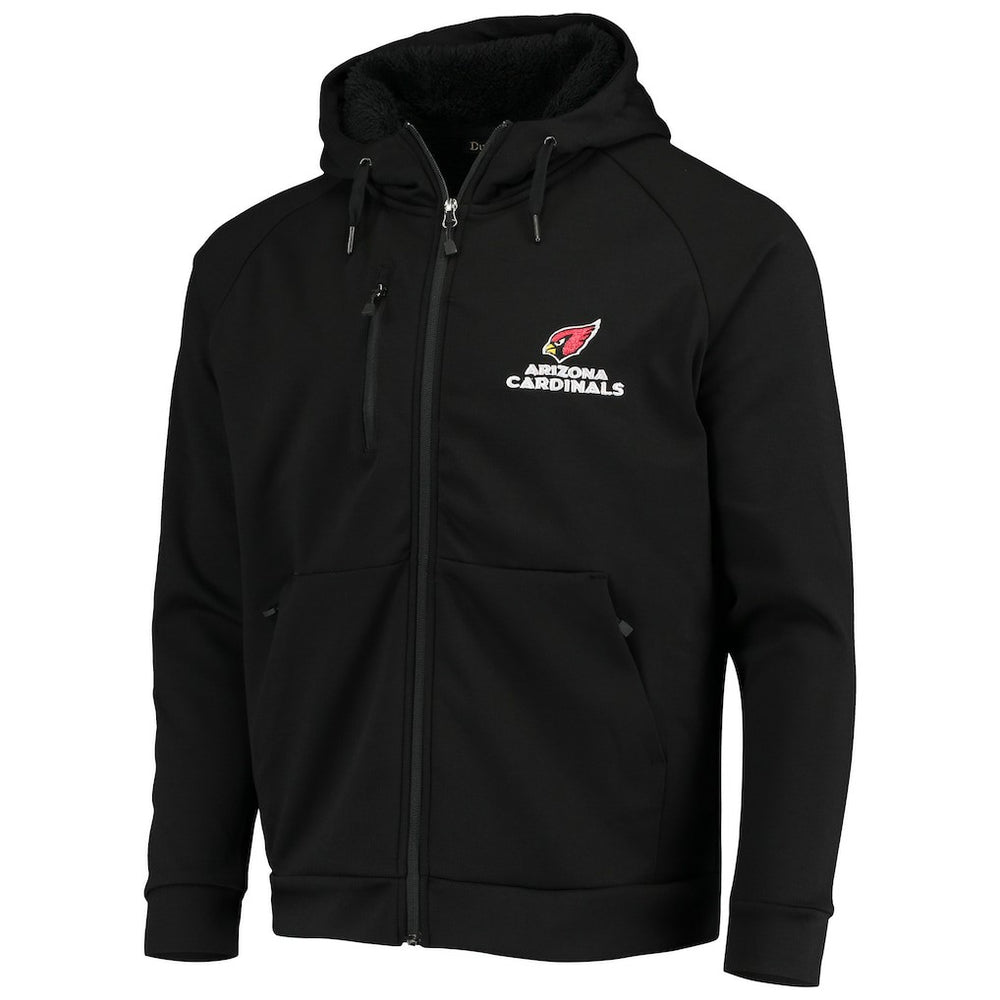 Dunbrooke Shag Tri-Blend Full-Zip Raglan Hoodie - Arizona Cardinals Hoodies