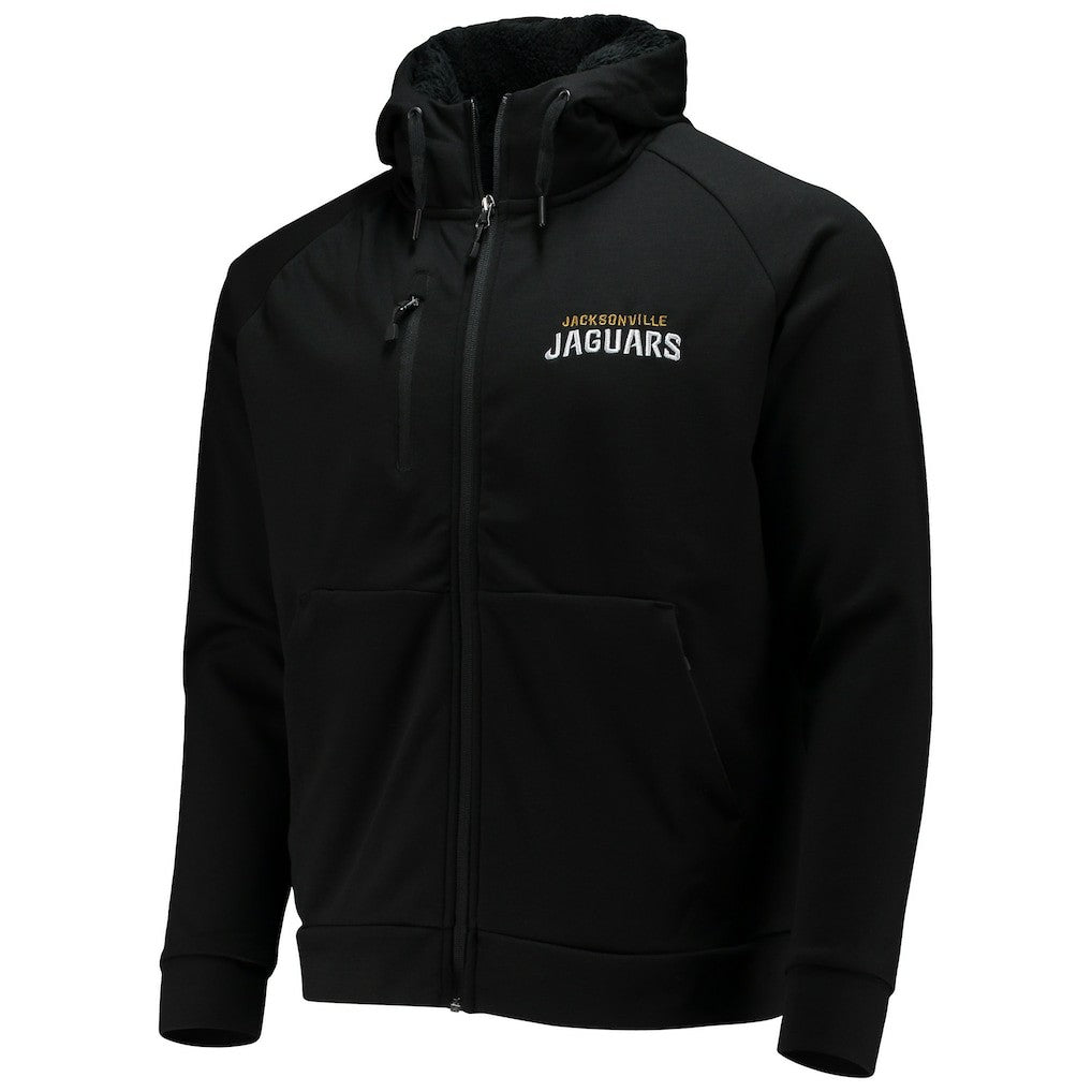 Dunbrooke Shag Tri-Blend Full-Zip Raglan Hoodie - Jacksonville Jaguars Hoodies