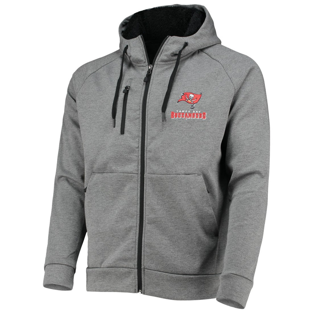 Dunbrooke Shag Tri-Blend Full-Zip Raglan Hoodie - Tampa Bay Buccaneers Hoodies