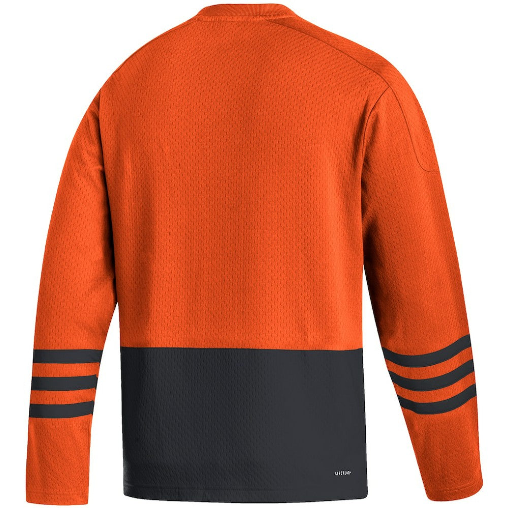 NHL Philadelphia Flyers adidas Logo AEROREADY Pullover Sweater
