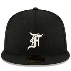 Black MLB New Era Fear of God Essentials 59FIFTY Fitted Hat