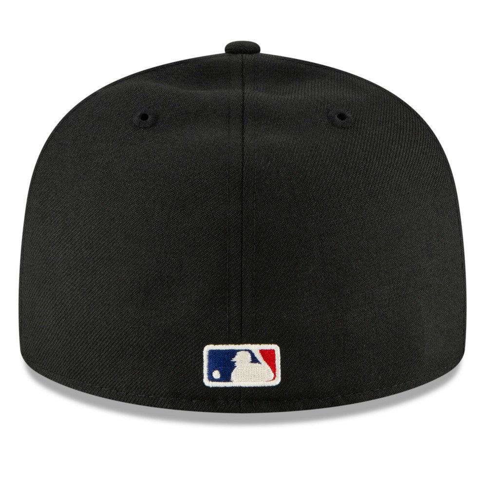 Black MLB New Era Fear of God Essentials 59FIFTY Fitted Hat