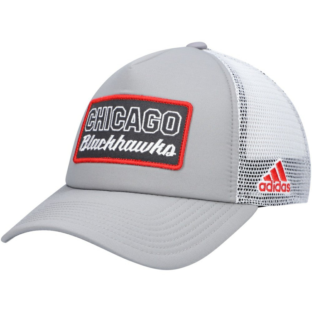 NHL Chicago Blackhawks adidas Locker Room Foam Trucker Snapback Hat