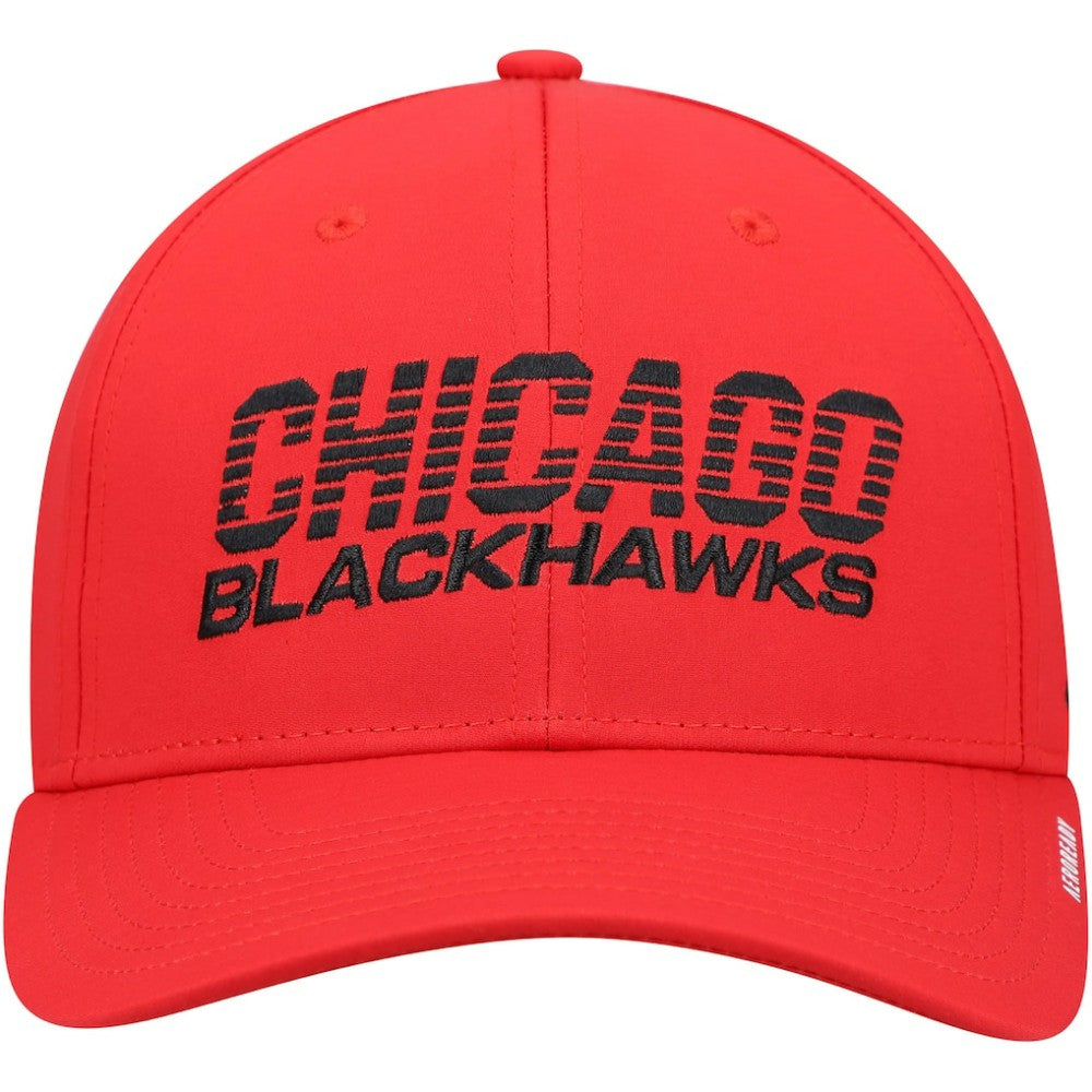NHL Chicago Blackhawks adidas 2021 Locker Room AEROREADY Flex Hat