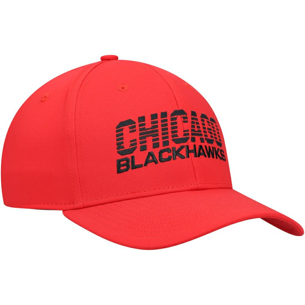 NHL Chicago Blackhawks adidas 2021 Locker Room AEROREADY Flex Hat